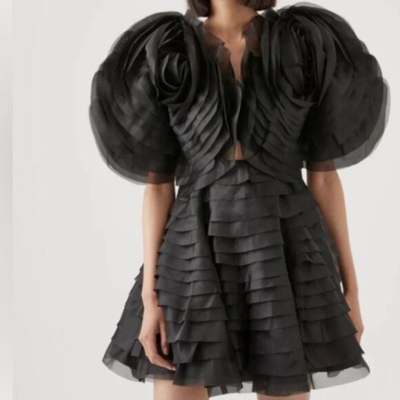 Aje Dresses & Skirts - Aje Amour Black Dress US 2